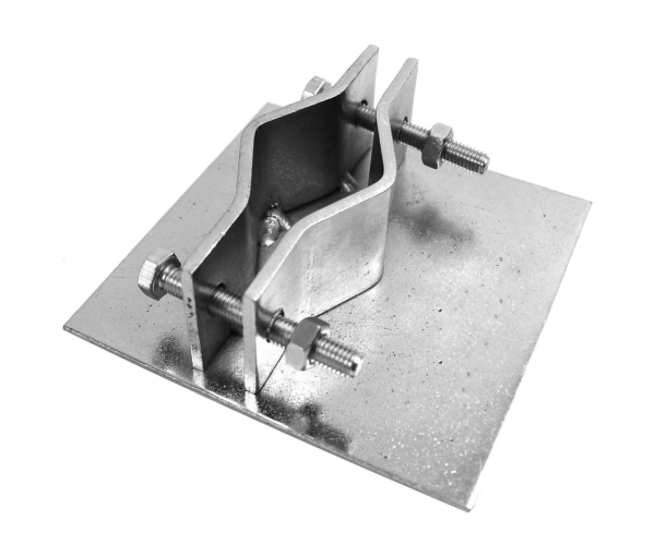 BASETTA POSA PALO 60MM 120X120X2